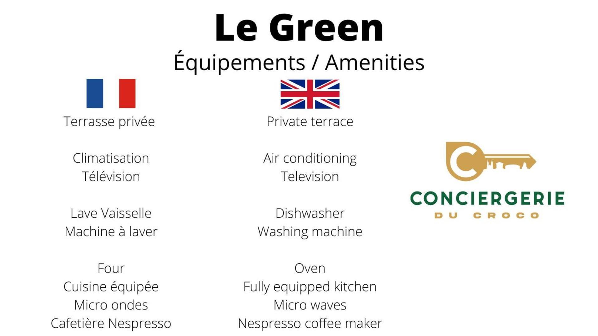 Le Green - Clim Et Emplacement Nîmes Eksteriør bilde